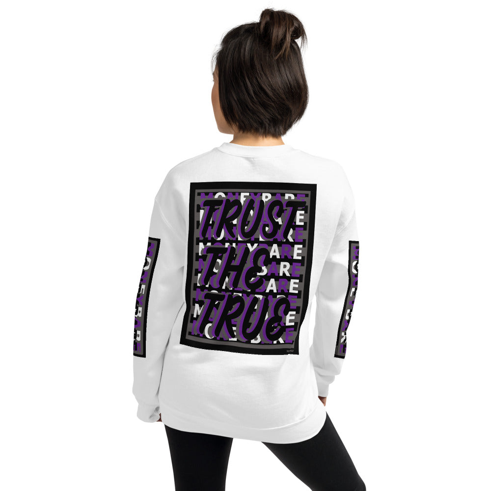 MONEYBARE TTT-1 Sweatshirt - Purple