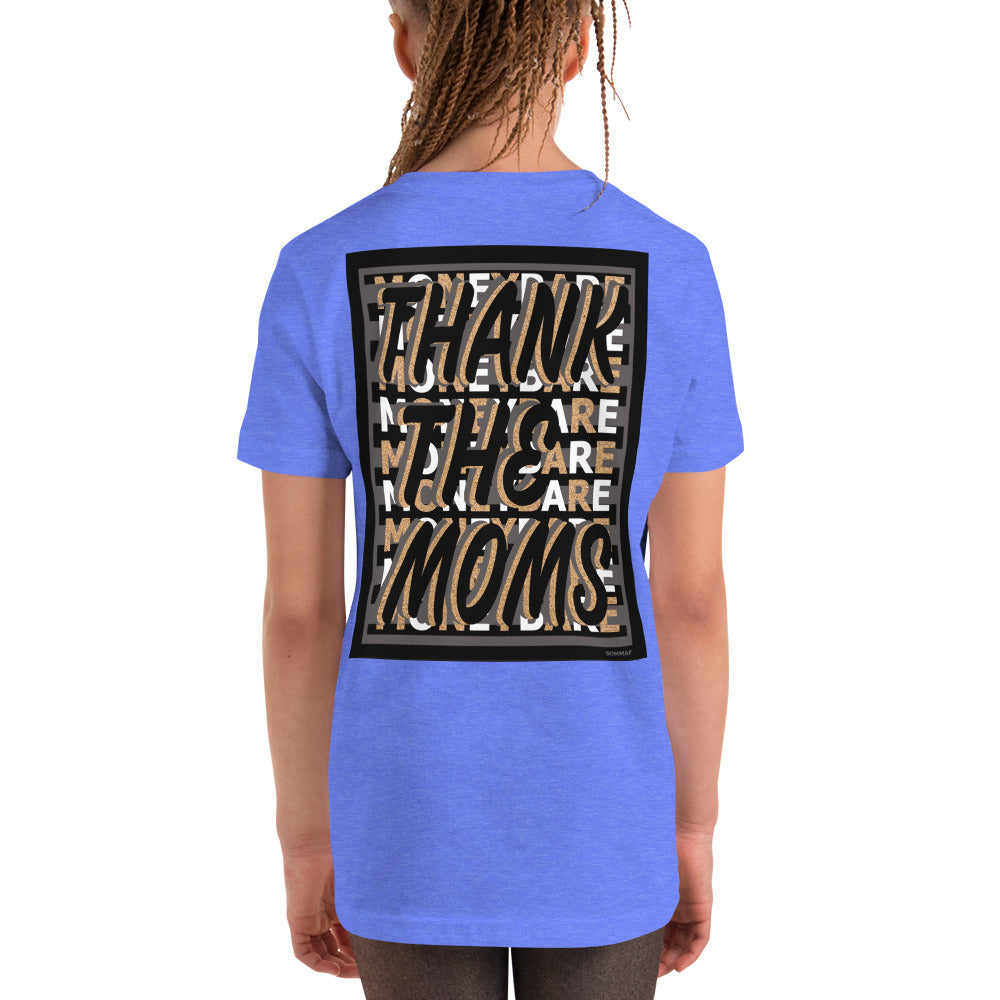 MONEYBARE TTM-1 Youth Short Sleeve Premium T-Shirt - Sand In Icon