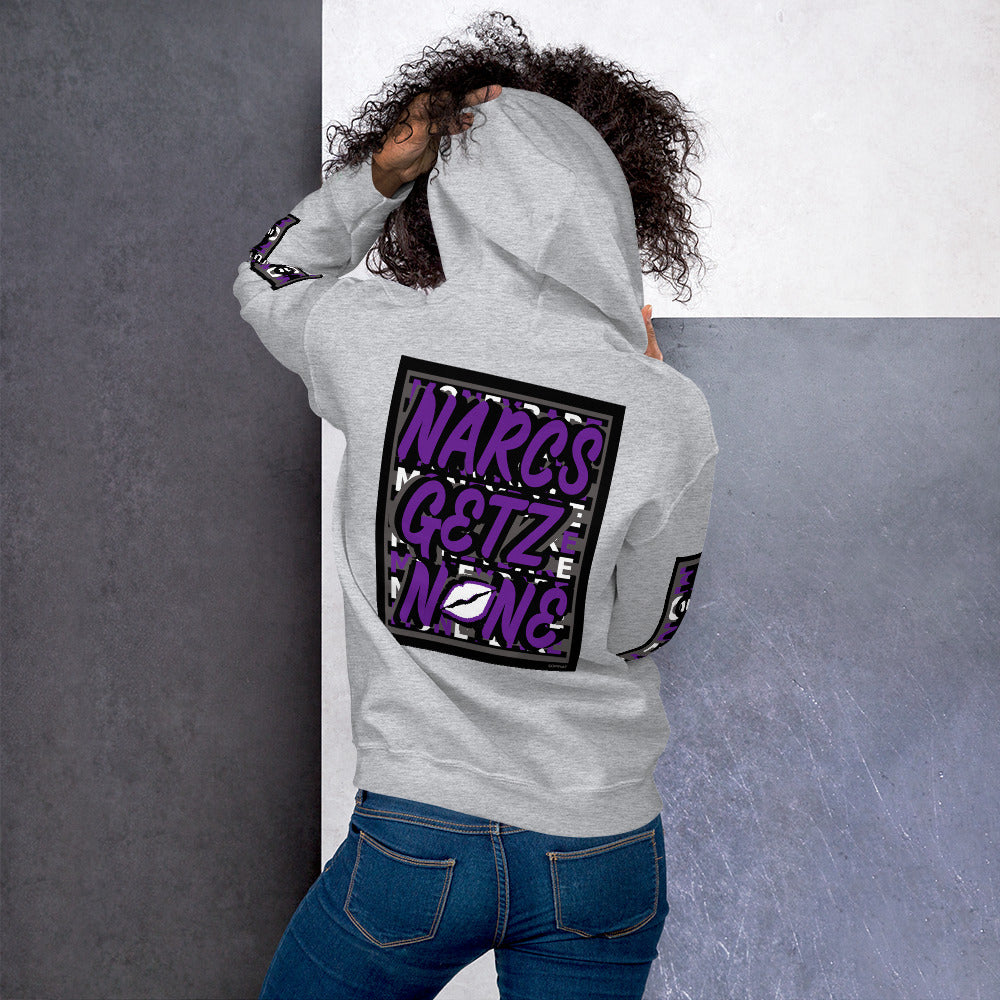 MONEYBARE NGN-1 Hoodie - Purple Icon