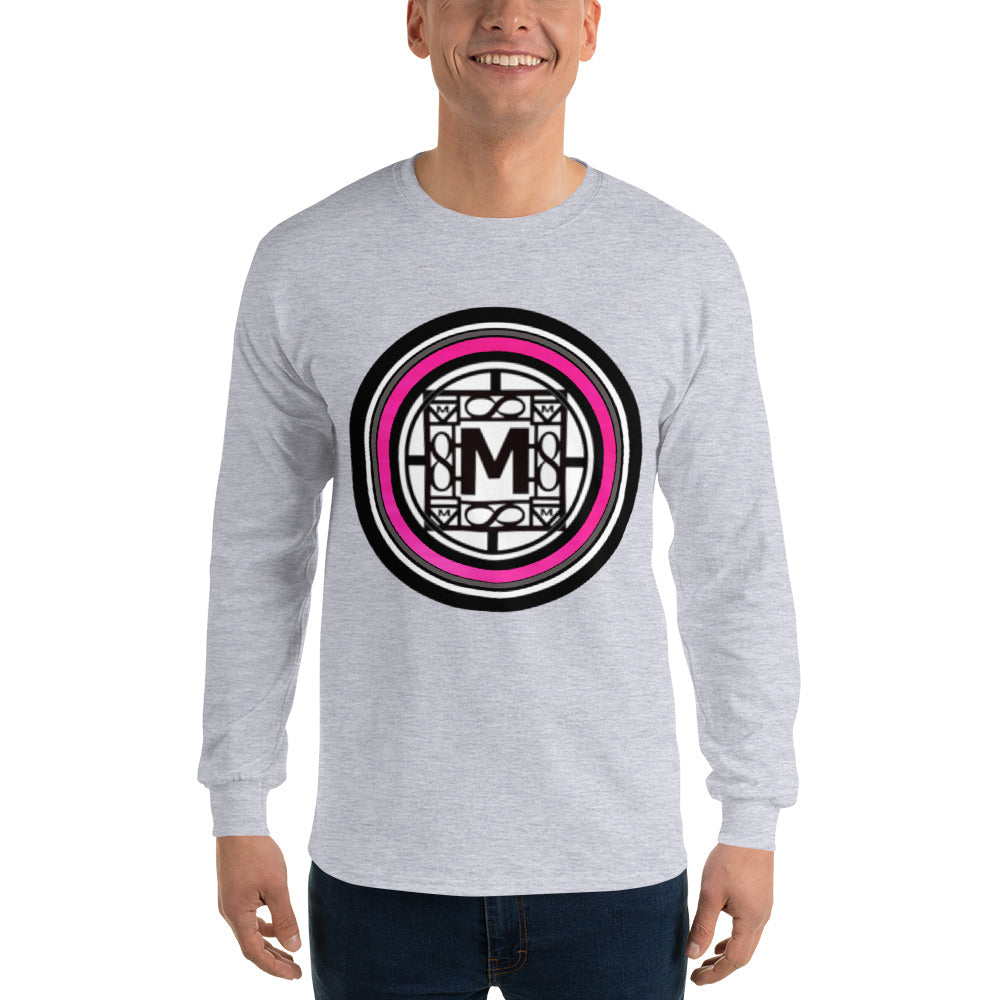 STC-1  Men’s Long Sleeve Shirt - Pink