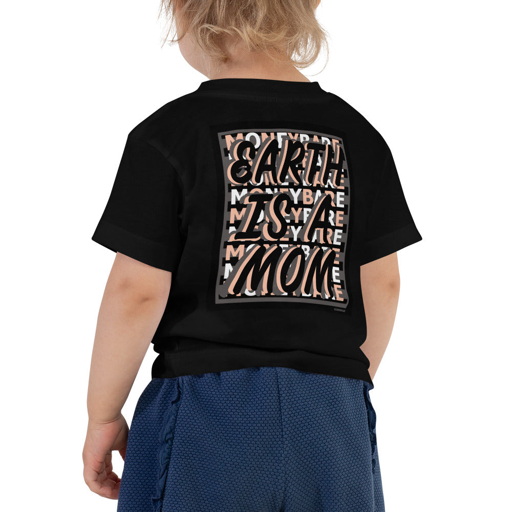 MONEYBARE EIAM-1 Toddler Short Sleeve Tee - Peach