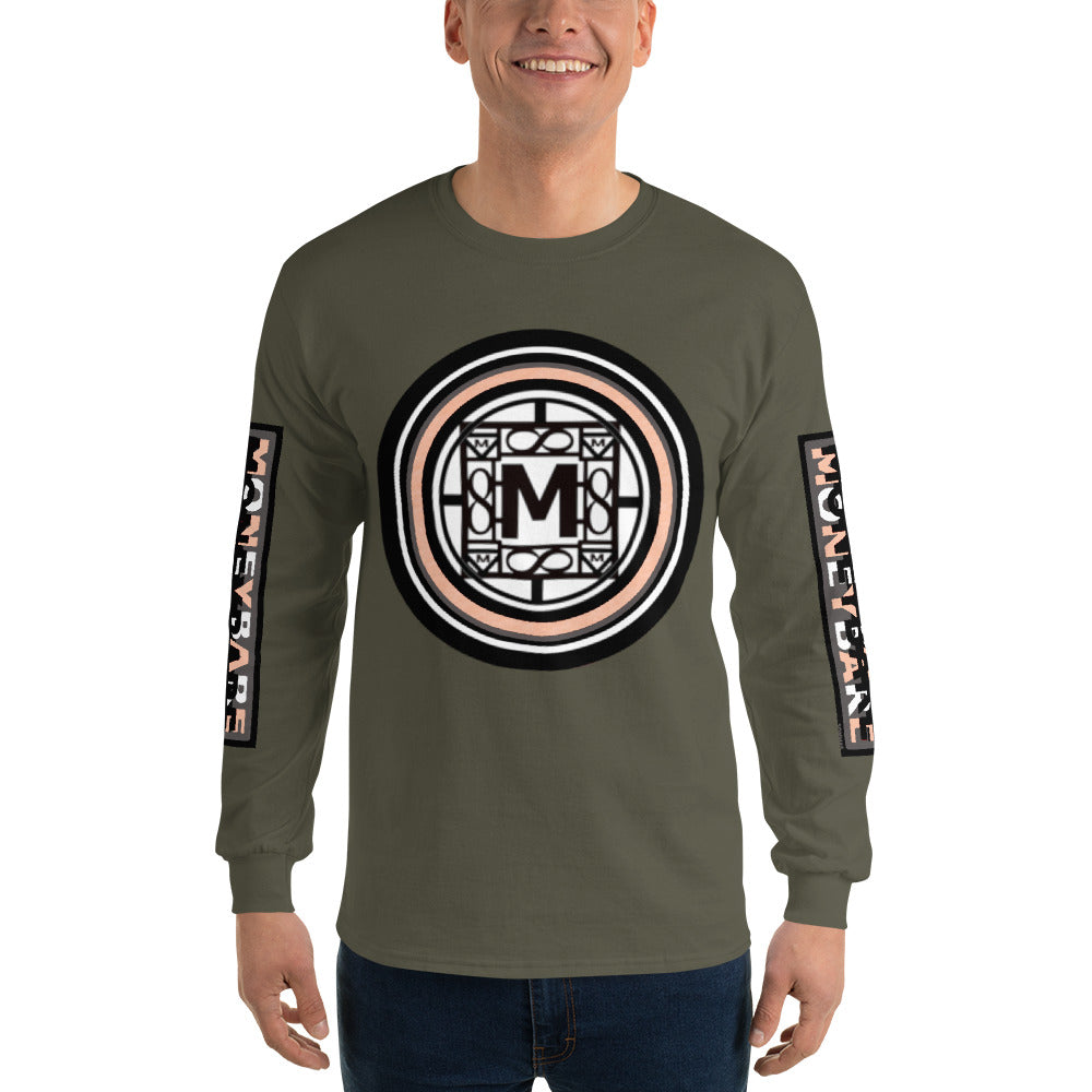 TTM-1 Men’s Long Sleeve Shirt - Peach