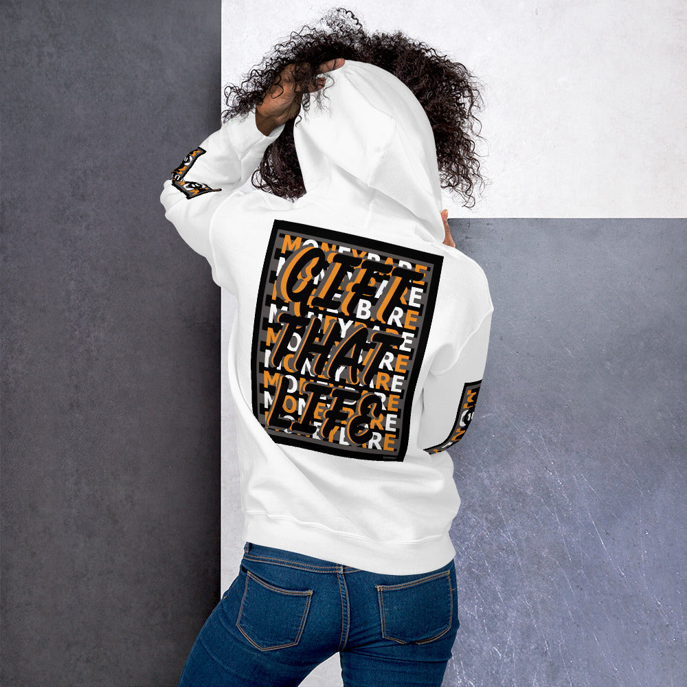 MONEYBARE GTL-1 Hoodie - Orange