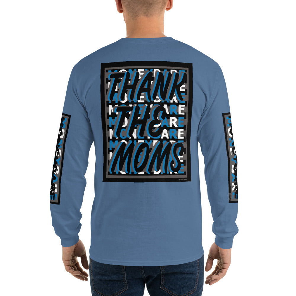 TTM-1 Men’s Long Sleeve Shirt - Blue