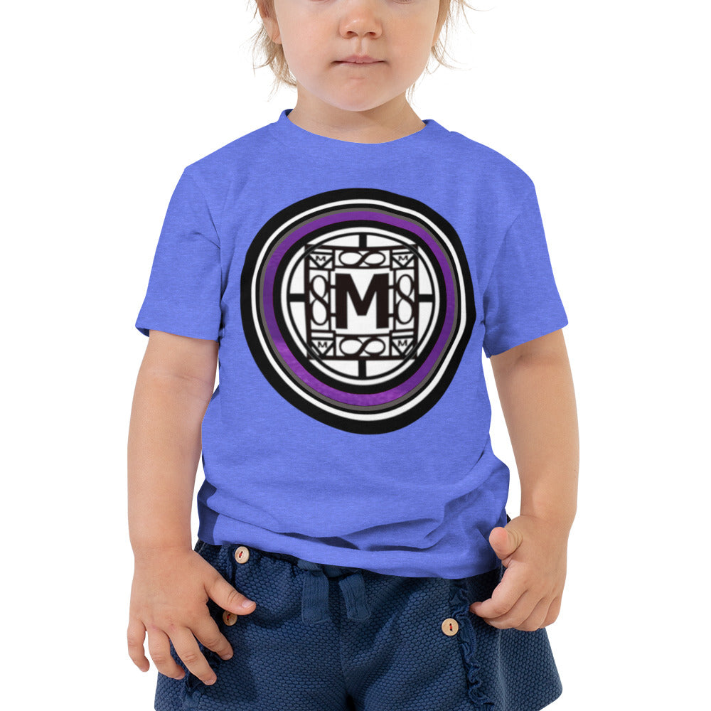 MONEYBARE TTM-1 Toddler Short Sleeve Tee - Purple