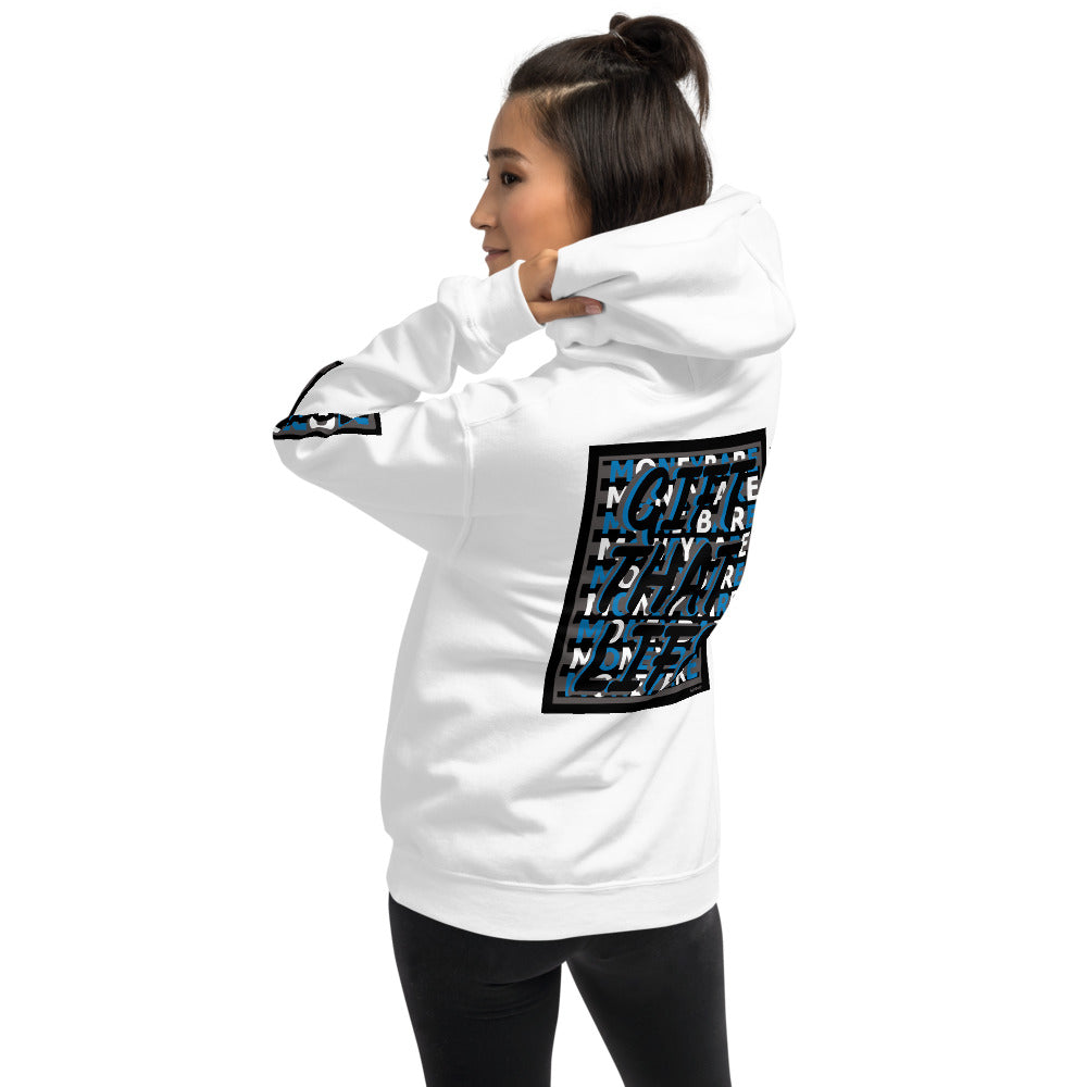 MONEYBARE GTL-1 Hoodie - Blue
