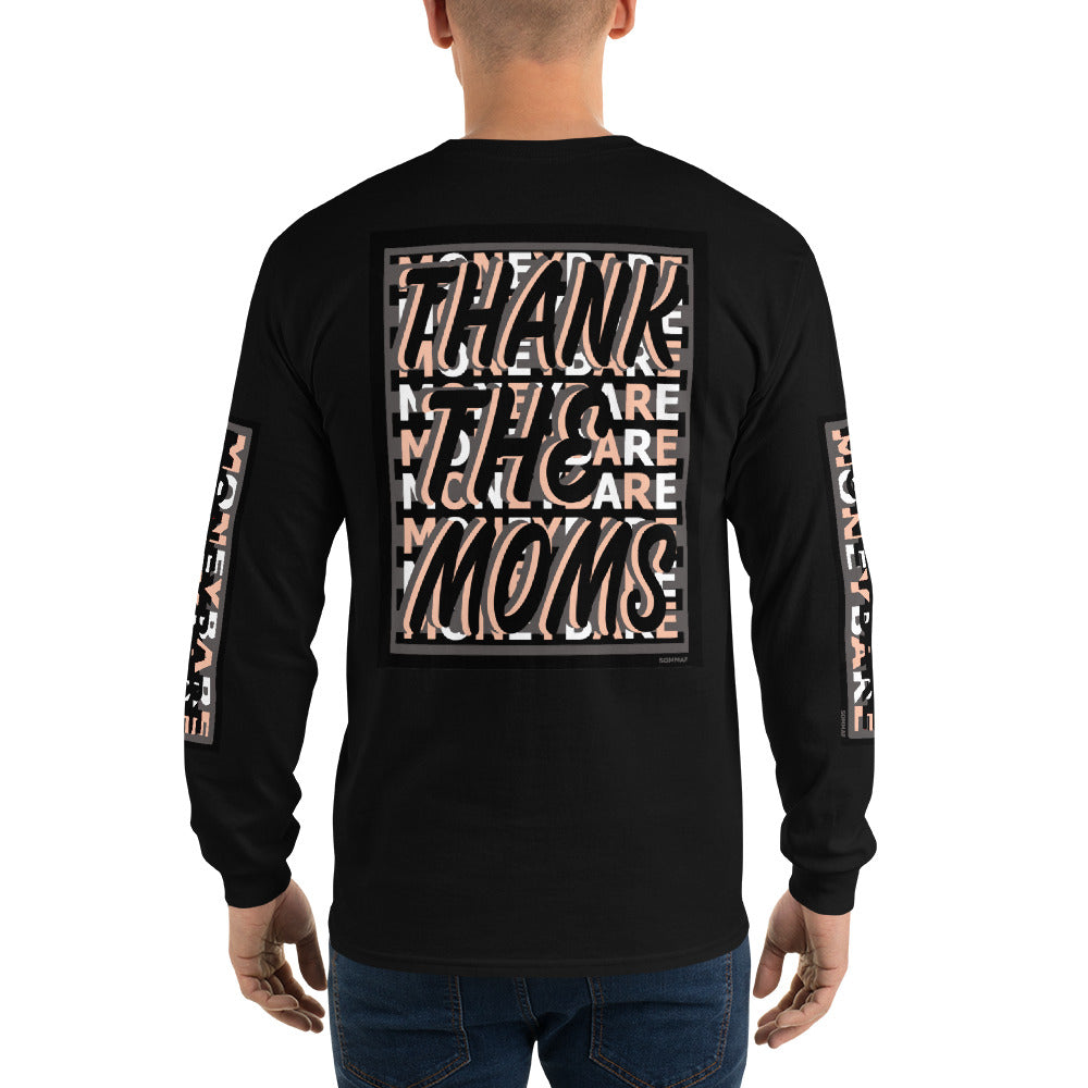 TTM-1 Men’s Long Sleeve Shirt - Peach