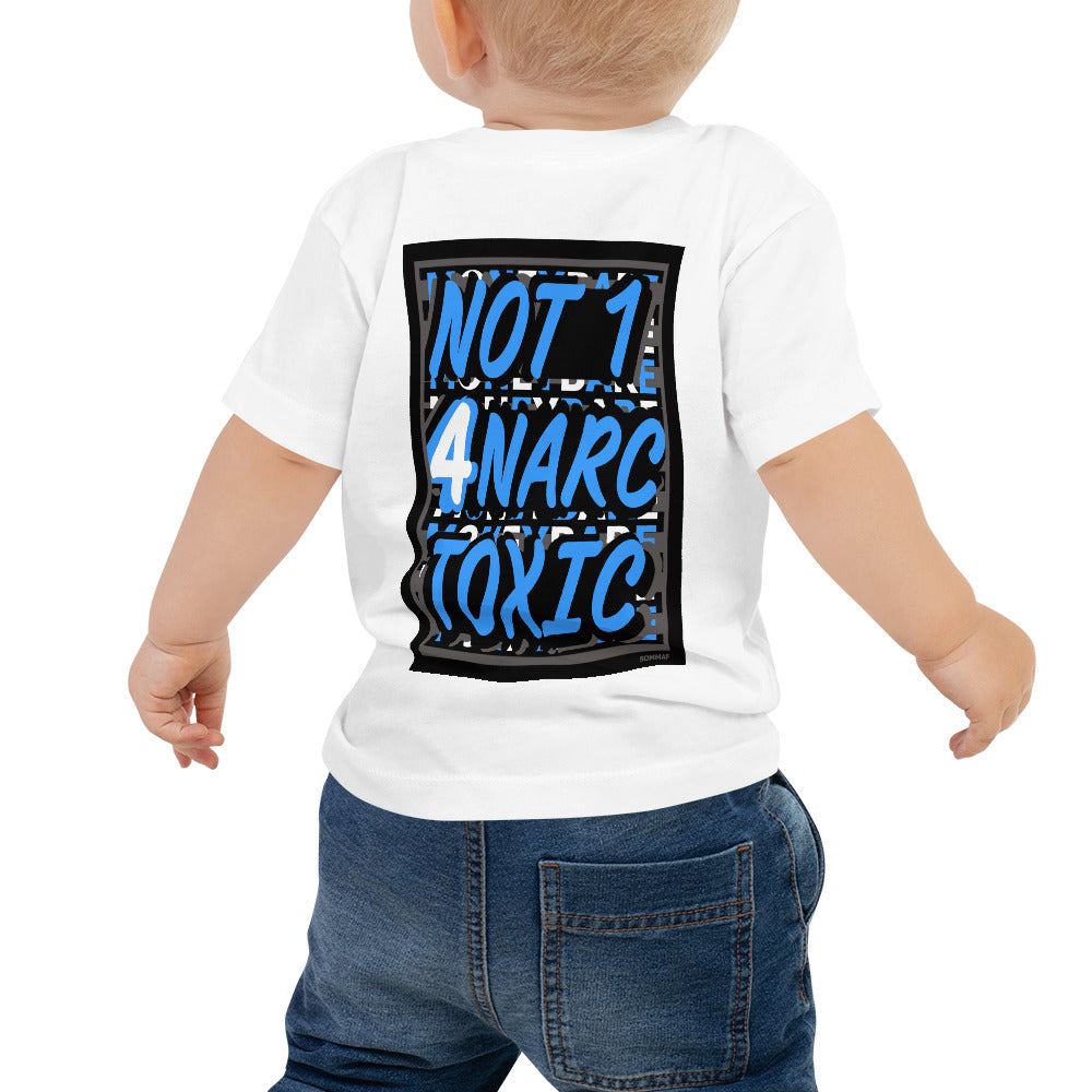 MONEYBARE N14NT-1 Baby Premium Tee - Aqua in Icon