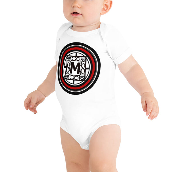 MONEYBARE TTM-1 Baby Bodysuit One-Piece Onesie - Red