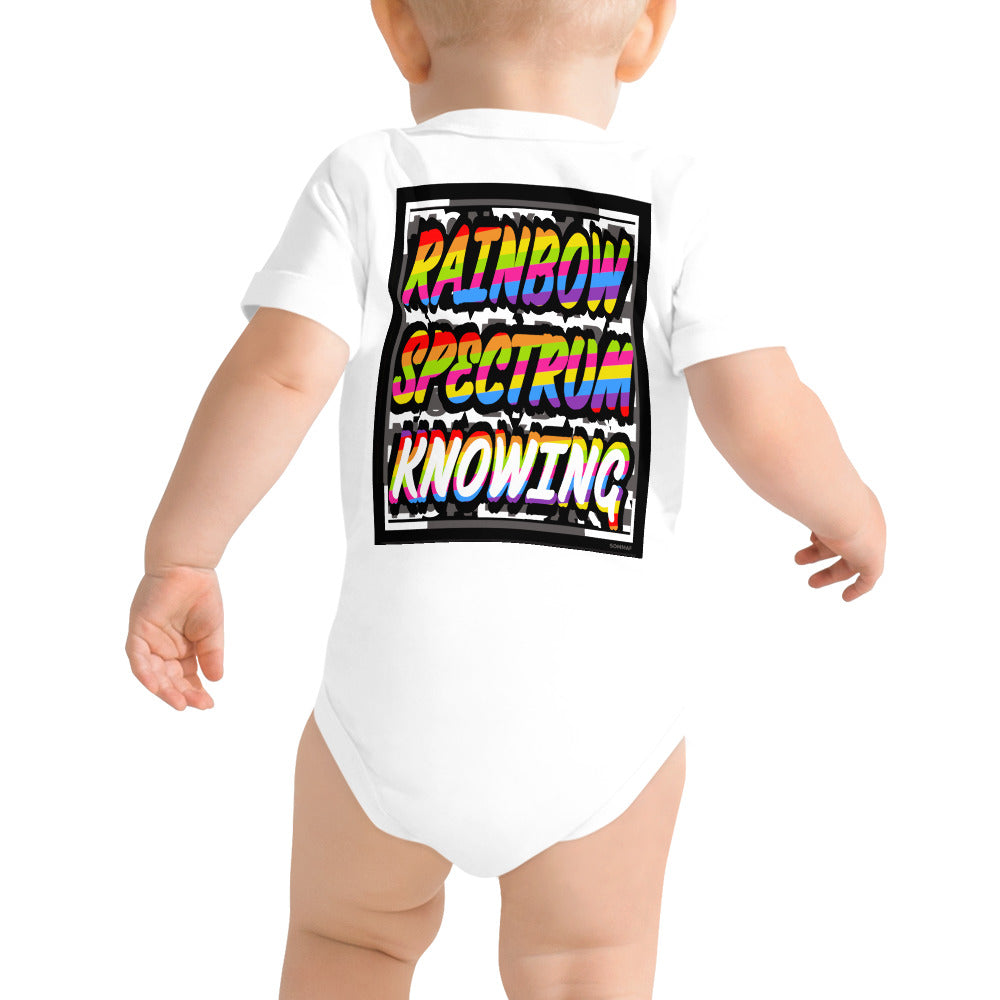 MONEYBARE RSK-1 Baby Bodysuit One-Piece Onesie - Knowing