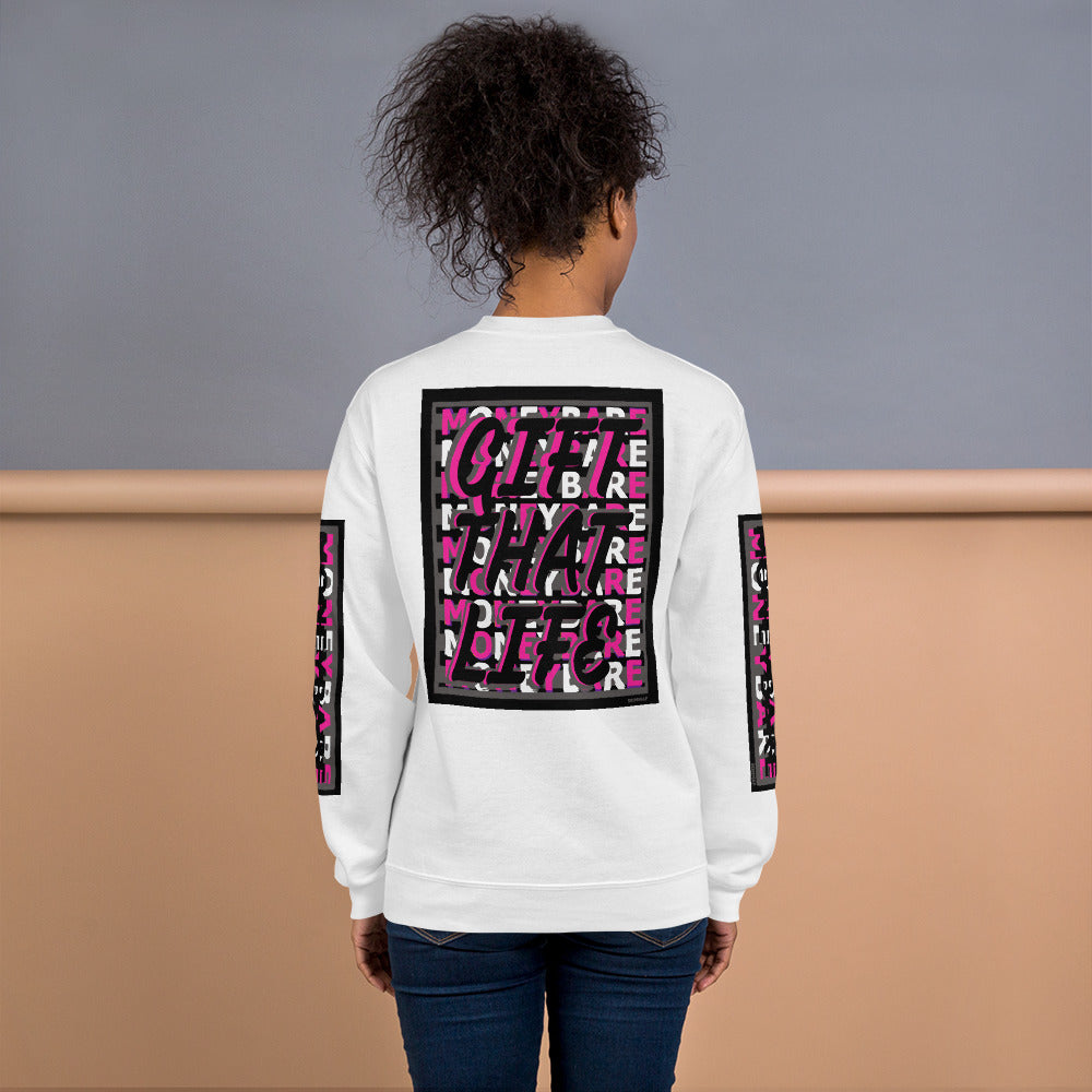 MONEYBARE GTL-1 Sweatshirt - Pink