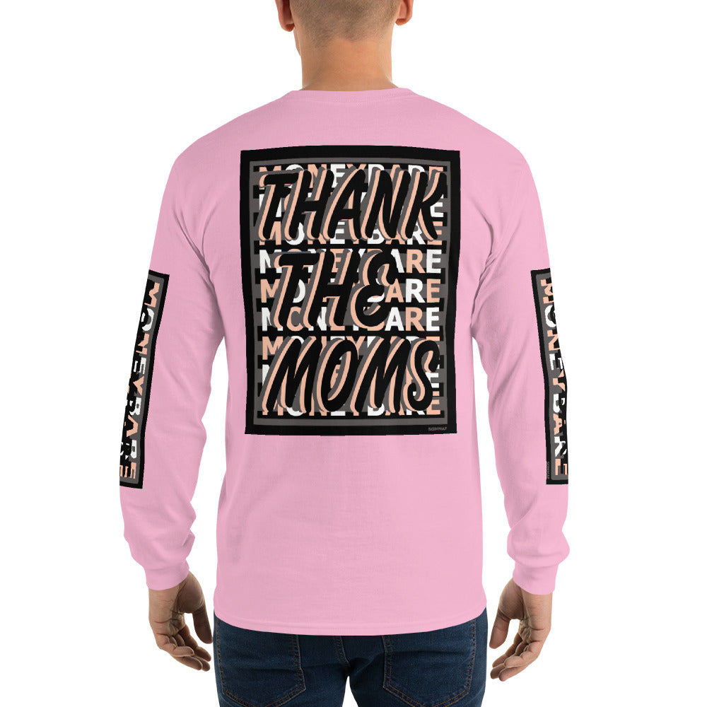 TTM-1 Men’s Long Sleeve Shirt - Peach