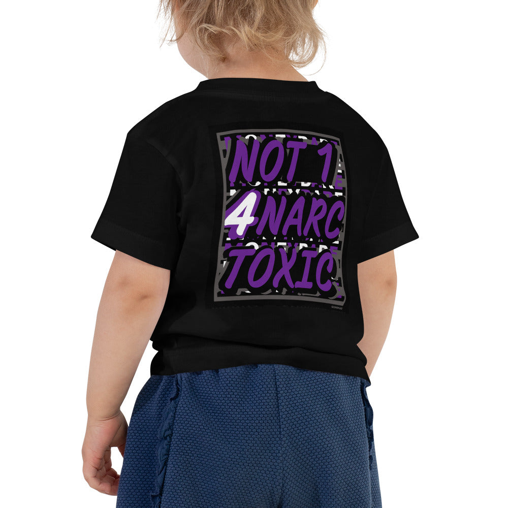MONEYBARE N14NT-1 Toddler Short Sleeve Tee - Purple