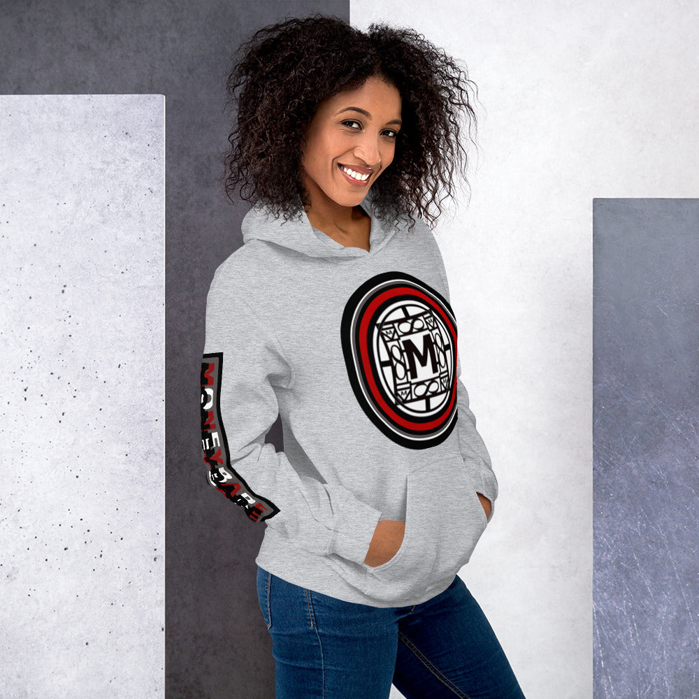 MONEYBARE N14NT-1 Hoodie - Red Icon