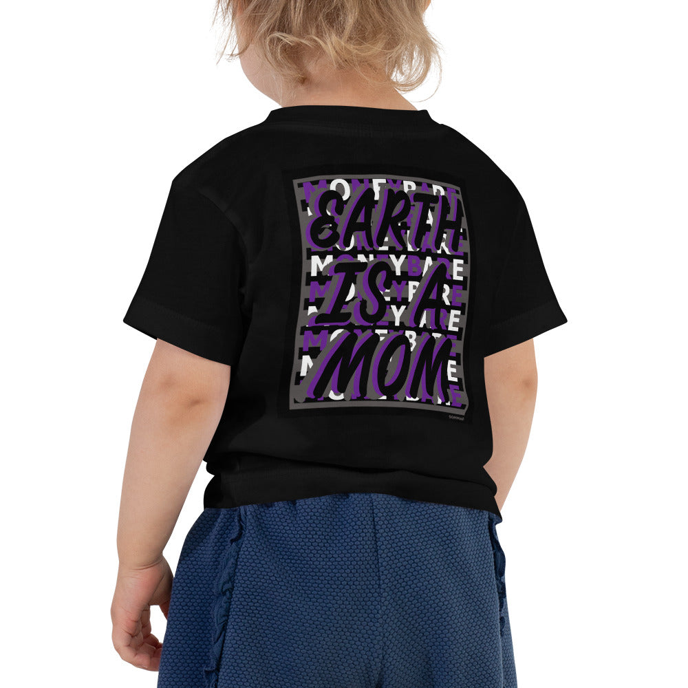 MONEYBARE EIAM-1 Toddler Short Sleeve Tee - Purple