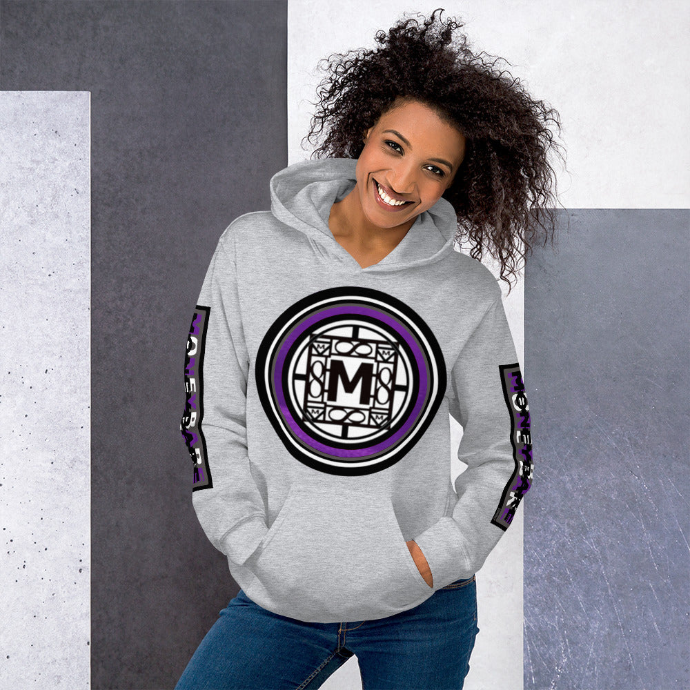 MONEYBARE N14NT-1 Hoodie - Purple Icon